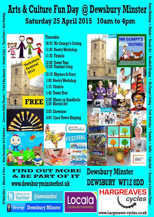 Dewsbury Minster Festival Poster